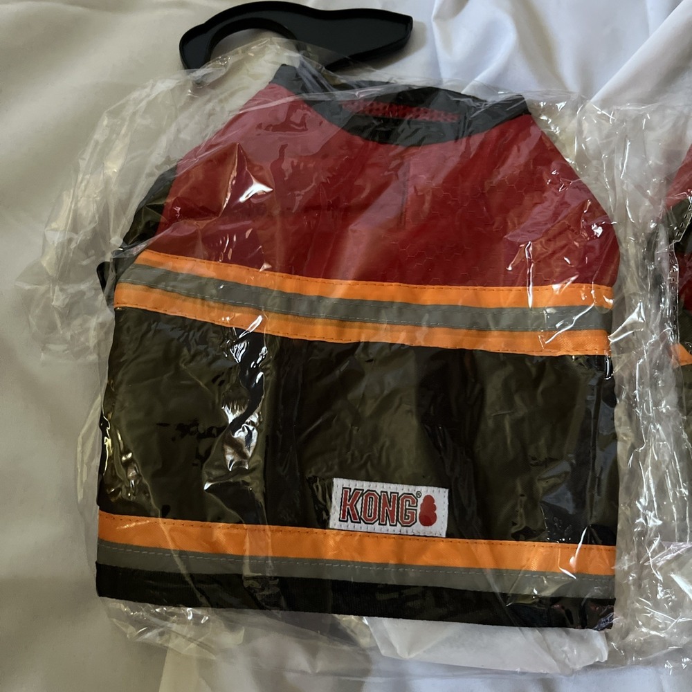 Kong Dog Vest X-Small Apparel Red Black Yellow New